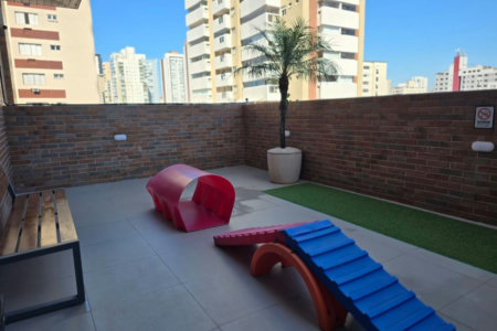 Apartamento com 1 dormitório à venda, 40 m² por R$ 660.000,00 - Campo Grande - Santos/SP