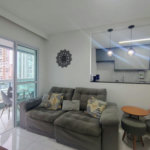 Apartamento com 2 dormitórios para alugar, 76 m² por R$ 7.000,00/mês - Gonzaga - Santos/SP