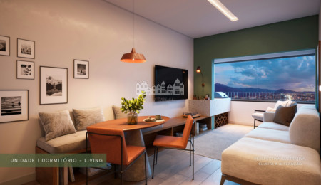 Apartamento 1 Dormitório com Suíte – 49 m² – Projeto Flora, Atibaia