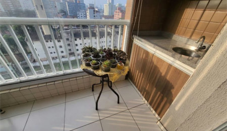 Apartamento Residencial à venda, Encruzilhada, Santos - AP1360.