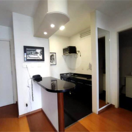 Flat à venda com 1 quarto em Moema, São Paulo, SP