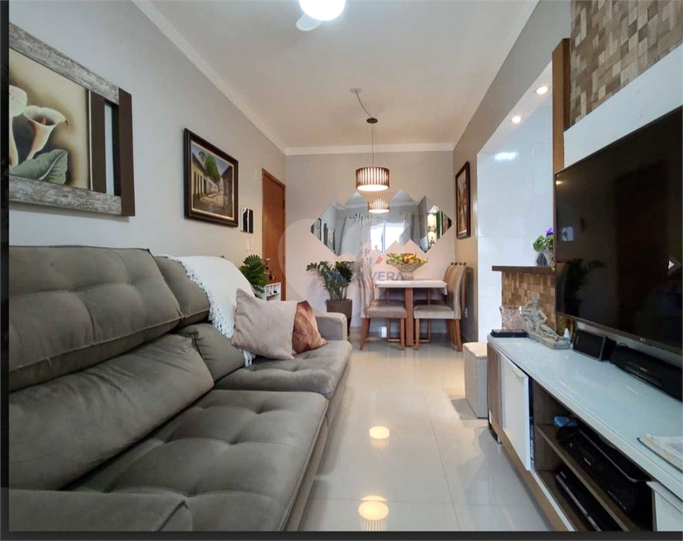 Apartamento à venda com 1 quarto em Flórida, Praia Grande, SP
