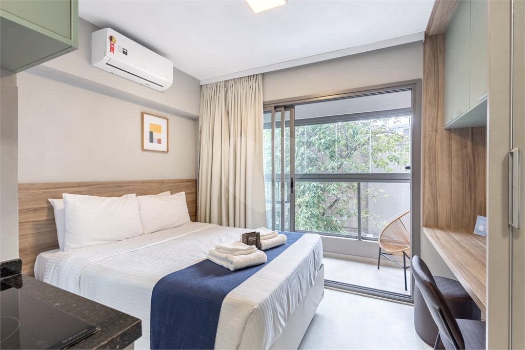 Studio à venda ou para alugar com 1 quarto em Moema, São Paulo, SP
