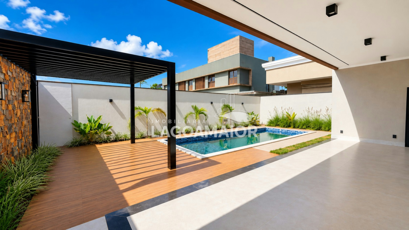 Casa à venda com 3 quartos, sendo 3 suítes, no condomínio Villa Dumont, Três Lagoas - MS