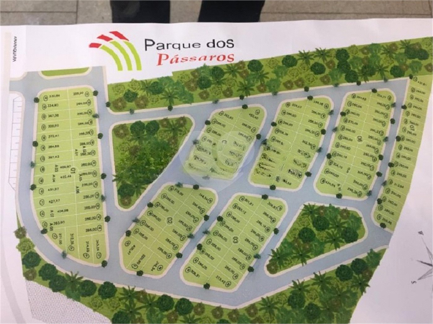 Terreno no Parque dos Pássaros .