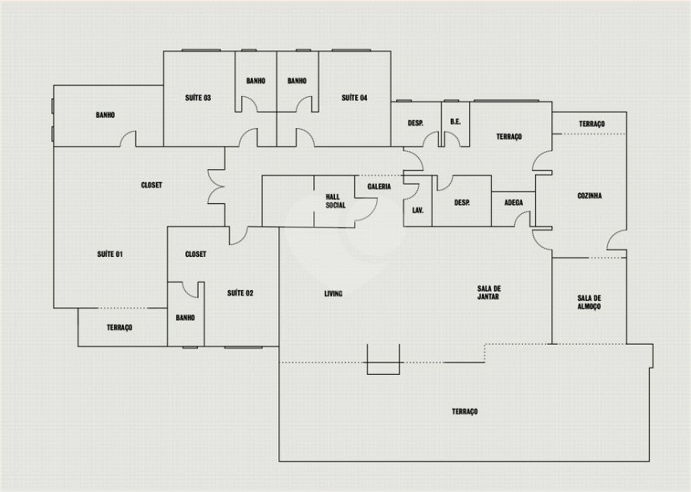Apartamento à venda com 3 suítes em Moema, São Paulo, SP