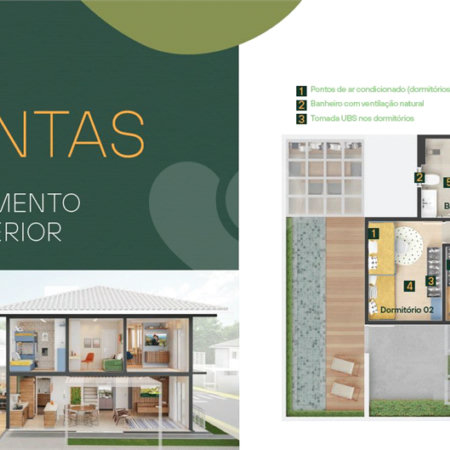 Apartamento à venda com 3 quartos, sendo 1 suíte, em Vossoroca, Votorantim, SP