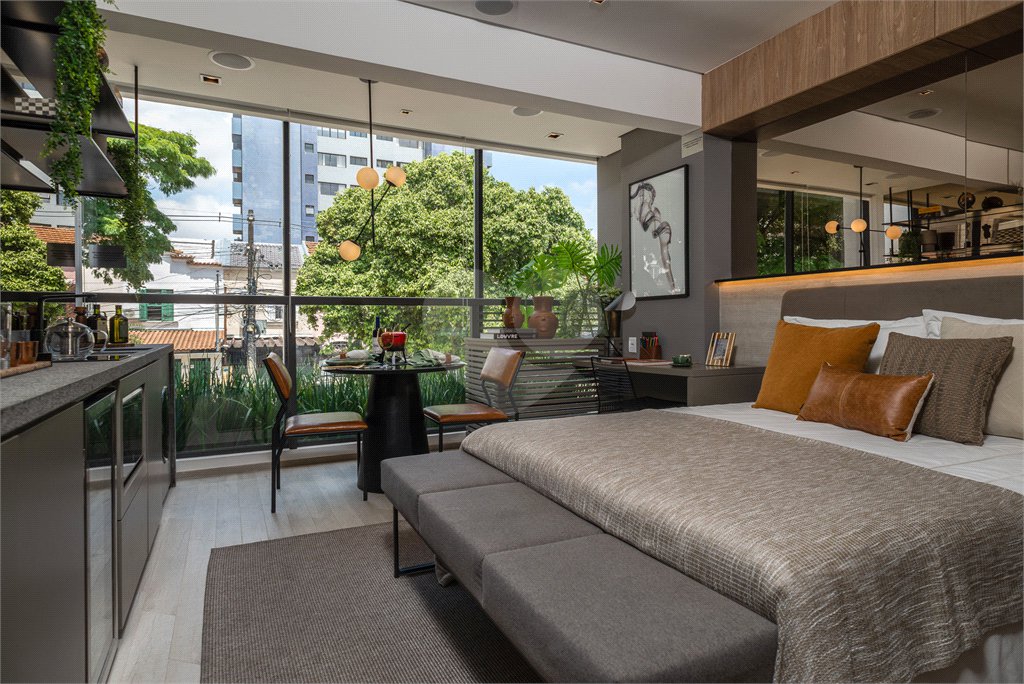 Apartamento à venda com 1 quarto em Pinheiros, São Paulo, SP