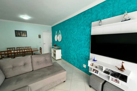 Apartamento à venda, 77 m² por R$ 480.000,00 - Jardim Las Palmas - Guarujá/SP