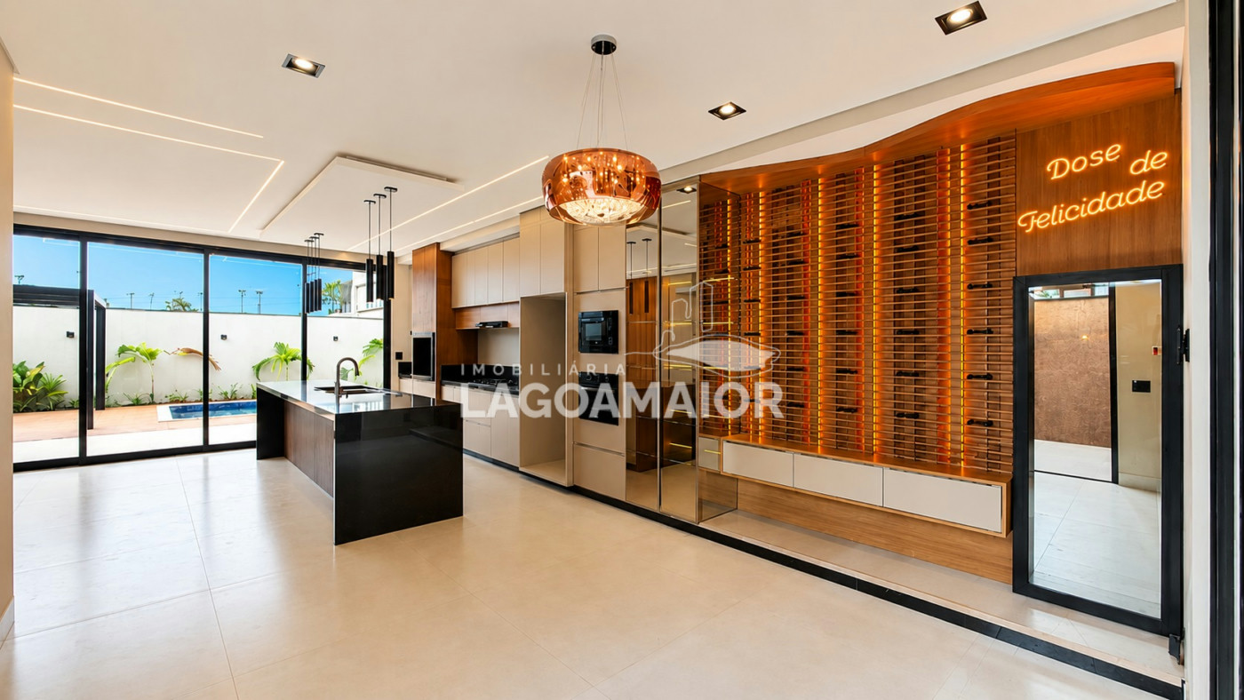 Casa à venda com 3 quartos, sendo 3 suítes, no condomínio Villa Dumont, Três Lagoas - MS