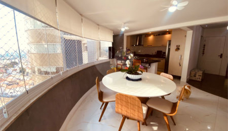Apartamento à venda com 3 suítes em Vila Floresta, Santo André, SP