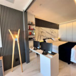 Apartamento com 1 quarto com hidromassagem e vista para o mar à venda em Aparecida - SP
