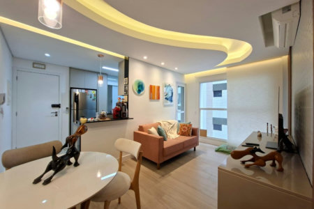 Apartamento com 2 dormitórios à venda, 82 m² por R$ 1.100.000,00 - Aparecida - Santos/SP