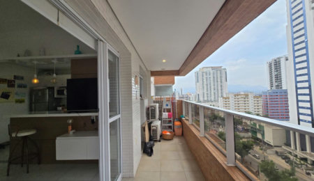 Apartamento com 1 dormitório, 45 m² - venda por R$ 670.000,00 ou aluguel por R$ 5.000,00/mês - Boqueirão - Santos/SP
