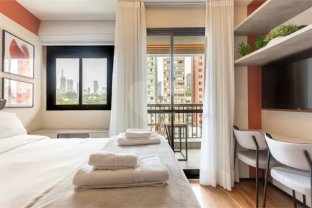 Apartamento à venda com 1 quarto em Jardim das Bandeiras, São Paulo, SP