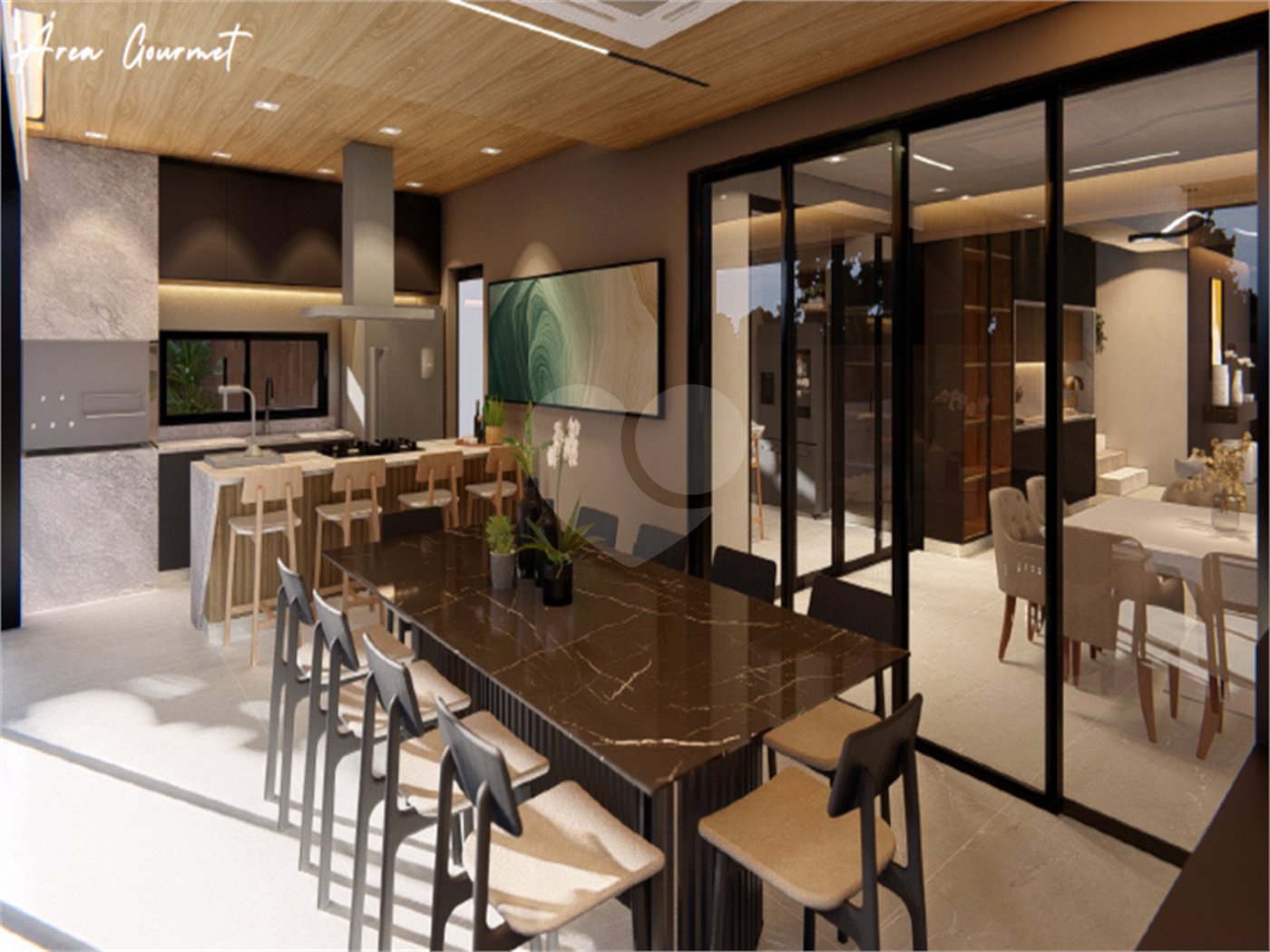 Casa à venda com 3 suítes no condomínio Residencial Terras de Siena, Ribeirão Preto - SP