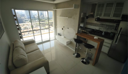 Apartamento à venda com 1 suíte em Vila Cordeiro, São Paulo, SP