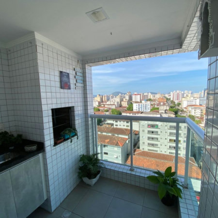 Apartamento à Venda no Embaré – Santos | 74 m² | 2 Dormitórios (1 Suíte) | Varanda Gourmet | Lazer Completo