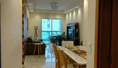 Apartamento com 2 dormitórios à venda, 76 m² por R$ 1.150.000,00 - Gonzaga - Santos/SP