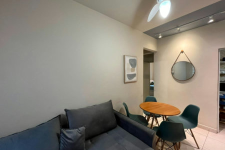 Apartamento com 2 dormitórios à venda, 54 m² por R$ 280.000,00 - Balneário Cidade Atlântica - Guarujá/SP
