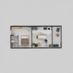 Studio com 1 dormitório à venda, 35 m² por R$ 472.080,00 - Astúrias - Guarujá/SP