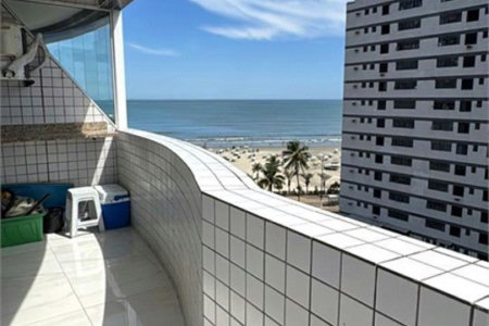 Apartamento com 2 dormitórios à venda, 105 m² por R$ 650.000,00 - Tupi - Praia Grande/SP