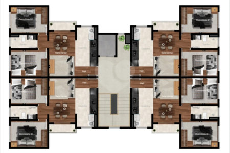 Apartamento à venda com 2 quartos em Vila Nova Cintra, Mogi das Cruzes, SP