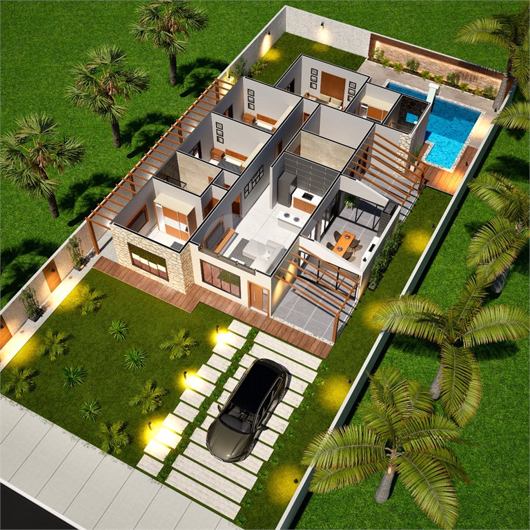 Casa à venda com 4 quartos, sendo 3 suítes, em Caravelas, Armação dos Búzios, RJ