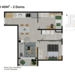 Apartamento à venda com 2 quartos em Vila Cordeiro, São Paulo, SP