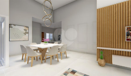Casa à venda com 3 suítes no condomínio Village Damha IV, São Carlos - SP