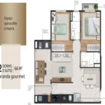 Apartamento à venda com 2 quartos, sendo 1 suíte, em Jardim São Paulo(zona Norte), São Paulo, SP