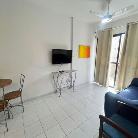 Apartamento com 1 dormitório à venda, 52 m² por R$ 281.000,00 - Jardim Três Marias - Guarujá/SP