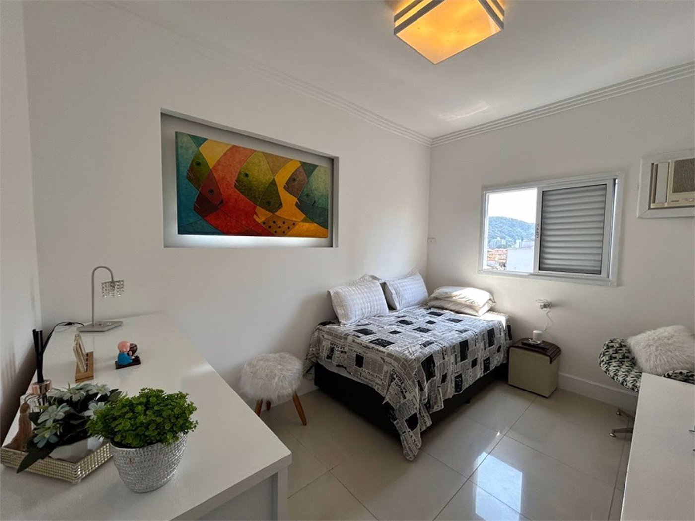 Apartamento com 3 dormitórios à venda, 110 m² por R$ 950.000,00 - Campo Grande - Santos/SP