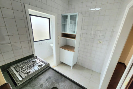 Apartamento para alugar, 47 m² por R$ 3.790,00/mês - José Menino - Santos/SP