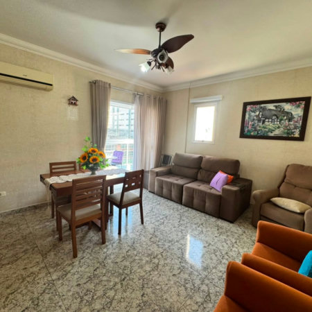 Apartamento com 2 dormitórios à venda, 83 m² por R$ 1.260.000,00 - Aparecida - Santos/SP