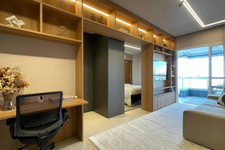Apartamento com 1 dormitório à venda, 60 m² por R$ 990.000,00 - Boqueirão - Santos/SP