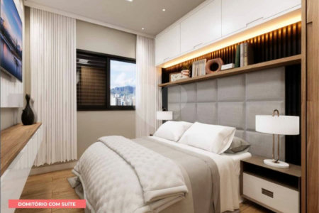 Apartamento à venda com 1 suíte em Alvinópolis, Atibaia, SP