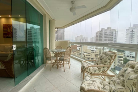 Apartamento com 3 dormitórios à venda, 164 m² por R$ 1.480.000,00 - Enseada - Guarujá/SP
