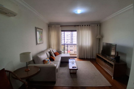 Apartamento com 3 dormitórios para alugar, 135 m² por R$ 6.500,00/mês - Pompéia - Santos/SP