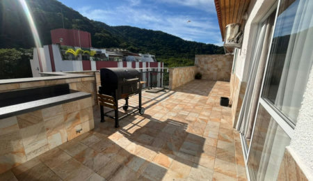 Cobertura à venda, 150 m² por R$ 550.000,00 - Loteamento João Batista Julião - Guarujá/SP