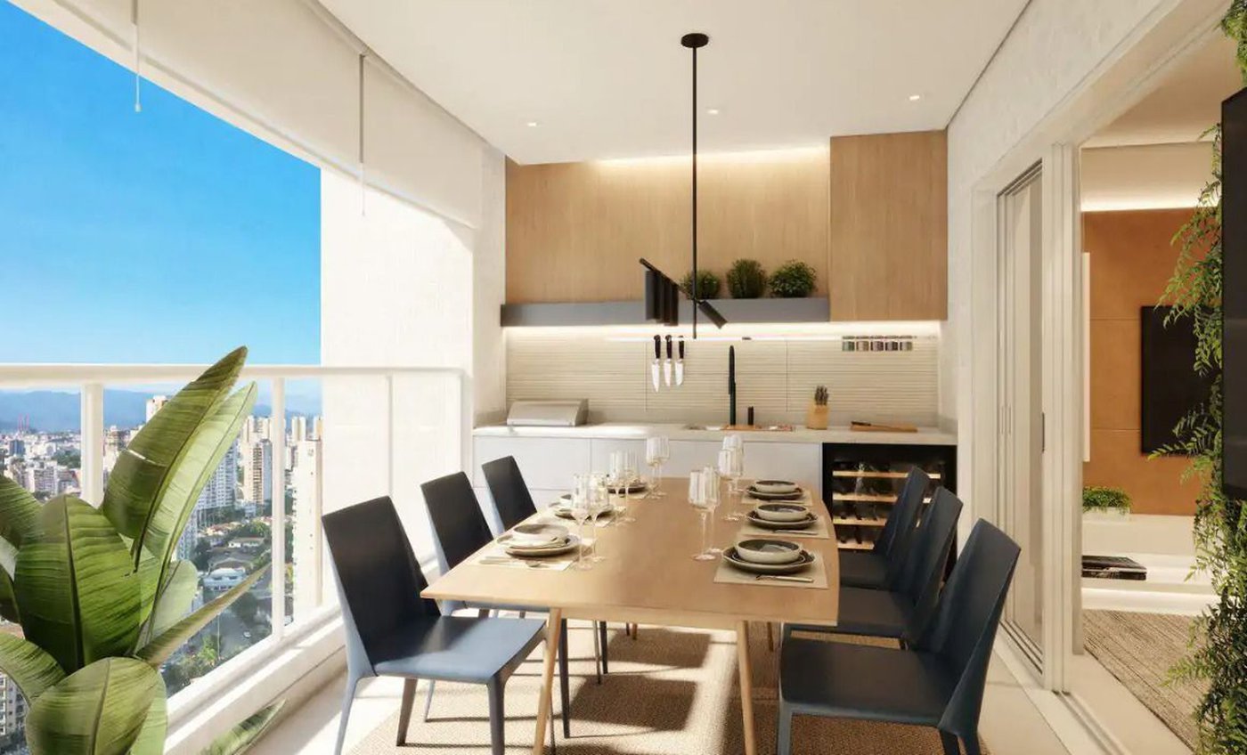 Apartamento com 2 dormitórios à venda, 113 m² por R$ 1.695.000,00 - Ponta da Praia - Santos/SP