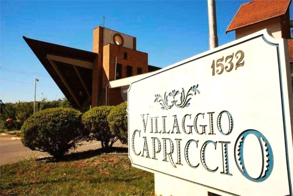 Terreno à venda no condomínio Villagio Capriccio, Louveira - SP