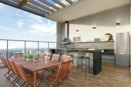 Apartamento à venda com 1 quarto em Vila Suissa, Mogi das Cruzes, SP