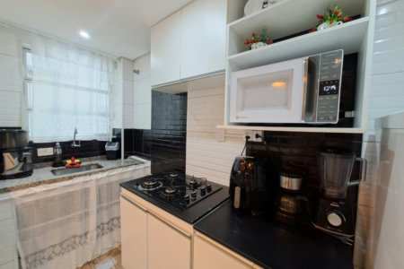 Apartamento com 1 dormitório à venda, 30 m² por R$ 395.000,00 - Embaré - Santos/SP