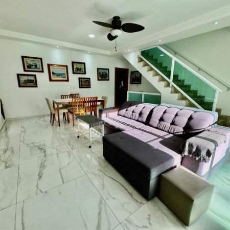 Casa com 4 dormitórios à venda, 208 m² por R$ 2.490.000,00 - Ponta da Praia - Santos/SP