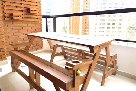 Apartamento à venda com 3 suítes em Campo Belo, São Paulo, SP