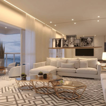 Apartamento com 3 dormitórios à venda, 218 m² por R$ 3.932.900,00 - Ponta da Praia - Santos/SP