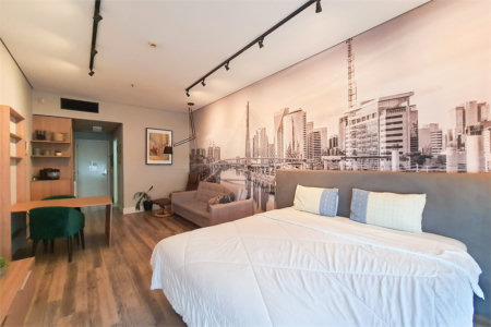 Flat para alugar com 1 suíte em Jardim São Paulo(zona Norte), São Paulo, SP