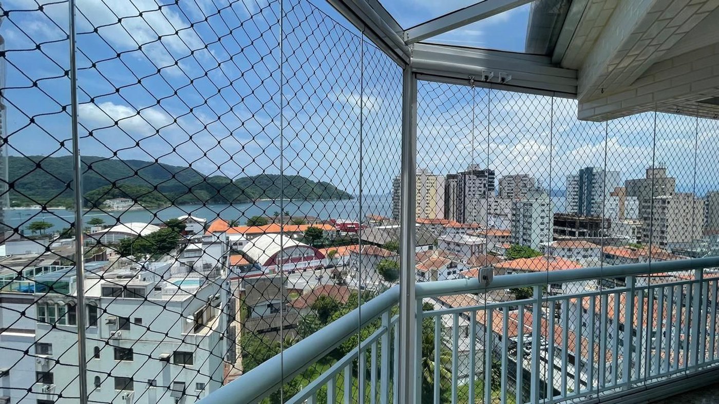 Apartamento com 4 dormitórios à venda, 240 m² por R$ 2.000.000,00 - Ponta da Praia - Santos/SP