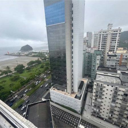 Apartamento Residencial à venda, José Menino, Santos - AP1085.